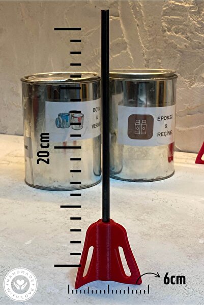 Serengeti Şarjlı Matkap Uyumlu Karıştırıcı Uç – Epoxy, Boya, Taş Tozu ve Alçı için Mikser Ucu, Çok Fonksiyonlu
