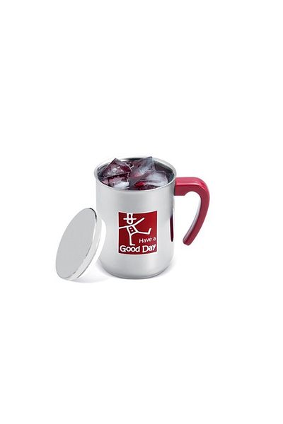 ZEBRA THAILAND High quality 304 stainless steel double wall mug with stainless steel lid