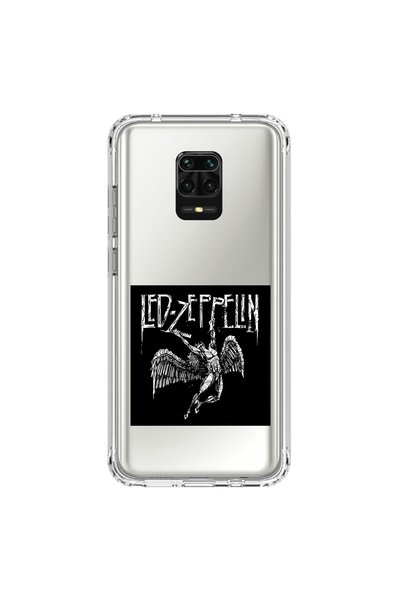 Dali Design حافظة شفافة متوافقة مع هاتف Xiaomi Redmi Note 9 Pro مع تصميم Led ...