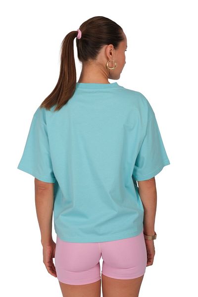 Coredra Thanks for Nothing Boxed Fit Women's T-Shirt Mint C590