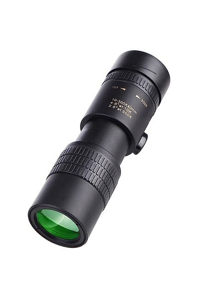 goBERA Monocular Telescope HD, 4K, 10-300X40mm, BAK4 Prism, Waterproof and Anti-Fog for Hunting, Hiking