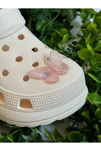 YuccaCo Accessorize Your Life Kelebekli 3D Terlik Süsü/Üç Boyutlu Kelebek Ter...