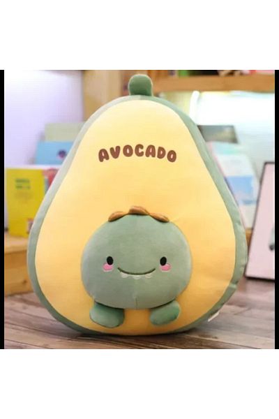 Gloryland Plush toy plus blanket, avocado shape
