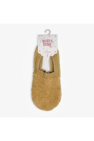 Minim Women's Plush Home Socks Mustard