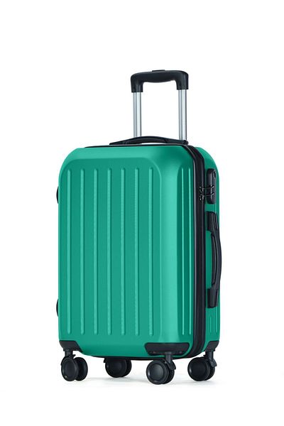 OEM Troler cabina avion RYER, 36 l, Verde smarald, 23 x 36 x 54 cm