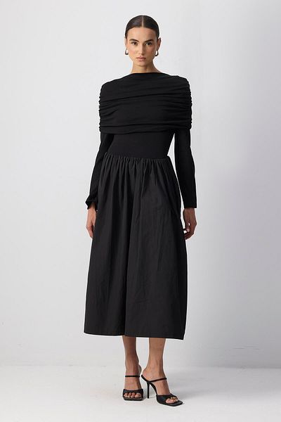 Touché Privé Frill Detail Dress