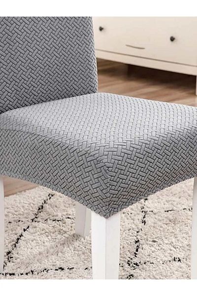 ARİFE HOME Κάλυμμα καρέκλας, λύκρα, πλένεται 1 τεμάχιο Κρεμ Χρώμα Υψηλής Ποιότητας