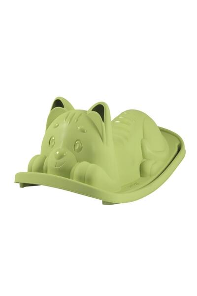 Smoby Life Sallanan Tahterevalli - Yeşil Kedi Efektli 830108