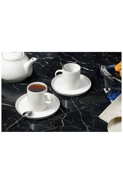 Porland Platinum 2-Person Tea Cup Set 200Cc