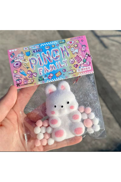 Brainbow Sevimli ayıcık tüylü sukuşi Taba squishy stres oyuncak