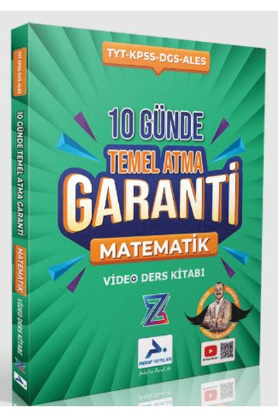 paraf yayınları 10 Günde Temel Atma Garanti Matematik Video Ders Kitabı / Par...