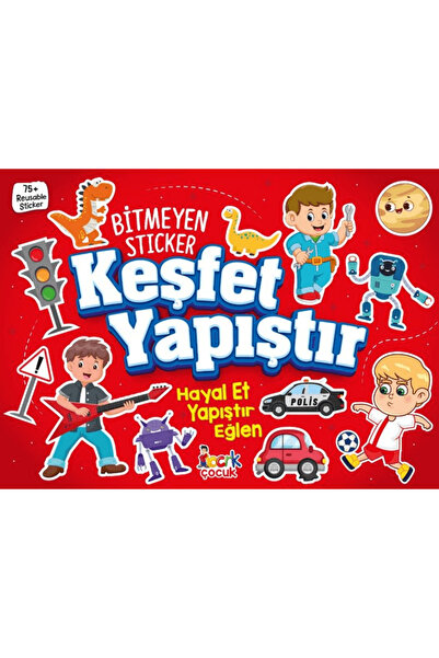 Bıcırık Yayınları Bitmeyen Sticker Keşfet Yapıştır / Erdi Doğan / Bıcırık Yay...