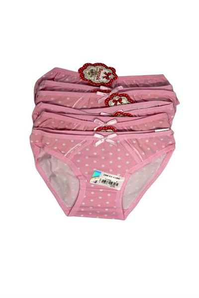 Genel Markalar Yeni Estevia Icgy 2588   Kız  Pembe  Baskılı Bikini 6 Adet 1-2 Yaş Company