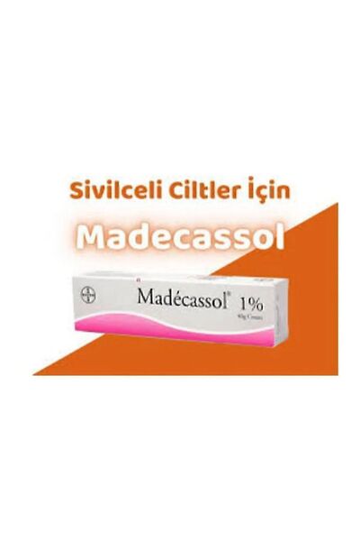 Bayer Madecasol Merhem Orginal Sivilcelere Ve Izlerine Lekelere Kesik,yara Izlereine Etkili 40gr