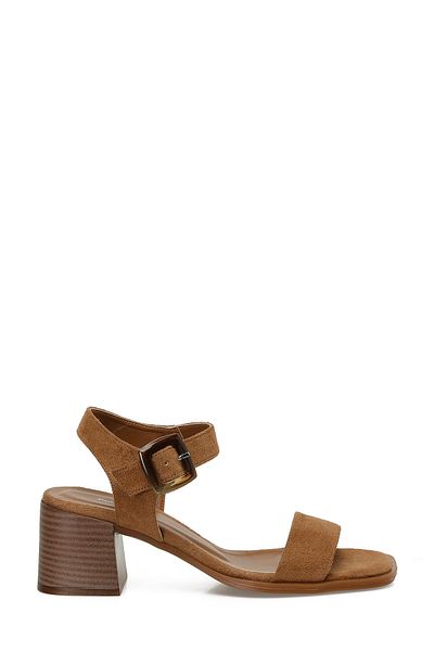 Polaris 325085S.Z 5Fx Tan Women's Heeled Sandals