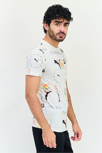 Puma Men Sportswear Fit Short Sleeves OutdoorT-shirt, Multicolor