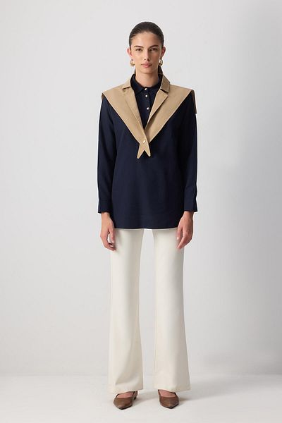 Touché Privé Tunic with Collar