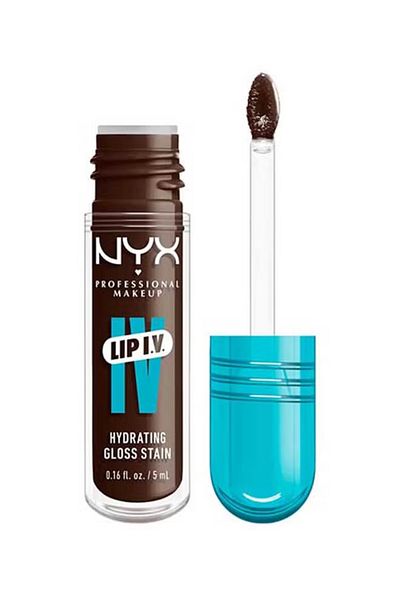 NYX Professional Makeup Lip IV Hydrating Gloss Stain Espresso Soak