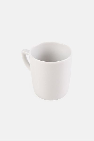 Maser كوب قهوة سيراميك 195 مل، أبيض