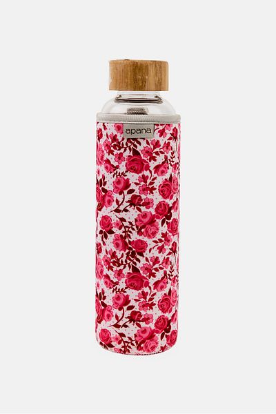 Apana Floral And I Water Bottle 500ml, Multicolor