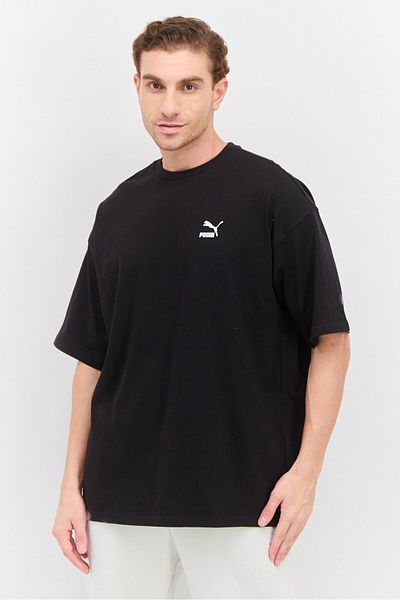Puma Men Over Sized Fit Short Sleeve Training T-Shirt , Black