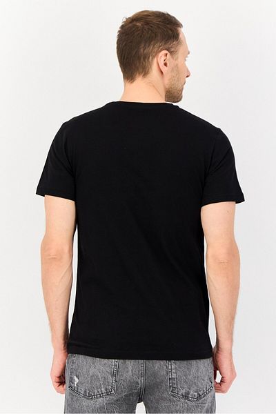 Funko Men Crew Neck Short Sleeve Graphic Print T-Shirt, Black