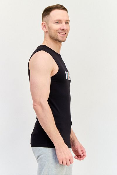Puma Men Sportswear Fit Sleeveless Training Vest, Black
