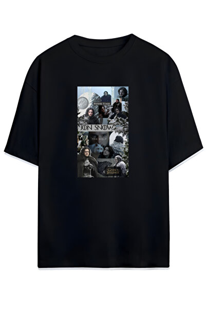 MAGORS TRIUC OVERSIZE UNISEX DIN BUMBAC CU DESIGN GAME OF THRONES