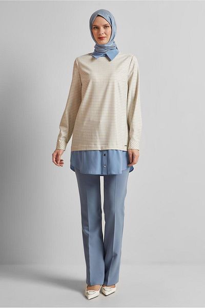 Alvina Shirt Garnished Tunic 45637