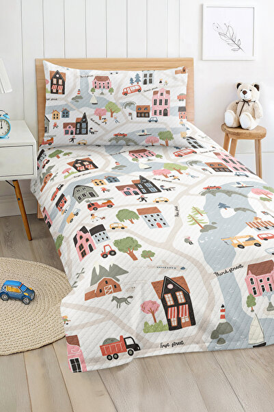 Realhomes مجموعة بيكيه للأطفال والرضع منقوشة بألوان الباستيل للجنسين