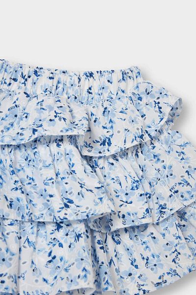 DeFacto Baby Girl Floral Brode Skirt F8318A525Sm