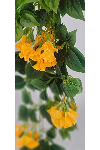 YASİMA Sarkan begonvil sarı 9 dallı sarkan dekor balkon süsü