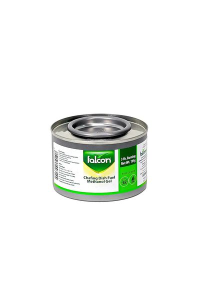 Falcon Chafing Dish Fuel Methanol Gel 195g | High-Heat, Clean Burning Gel Fuel