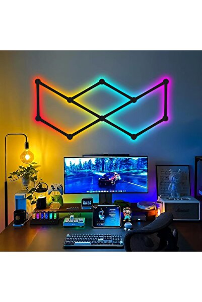 Specton مصابيح حائط LED ذكية بتقنية واي فاي من فيلوسال، إضاءة ألعاب قابلة للتعتيم بأكثر من 16 مليون لون