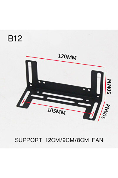 Choice1 حامل مروحة تبريد لوحدة ذاكرة RAM مقاس 120 مم و140 مم، مناسب لحافظات الكمبيوتر B12.