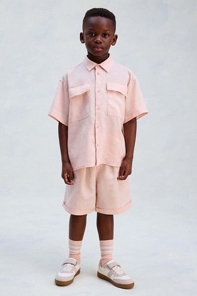 H&M Knee-length linen shorts