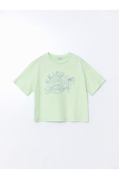 LC Waikiki Κοριτσίστικο T-Shirt Crew Neck