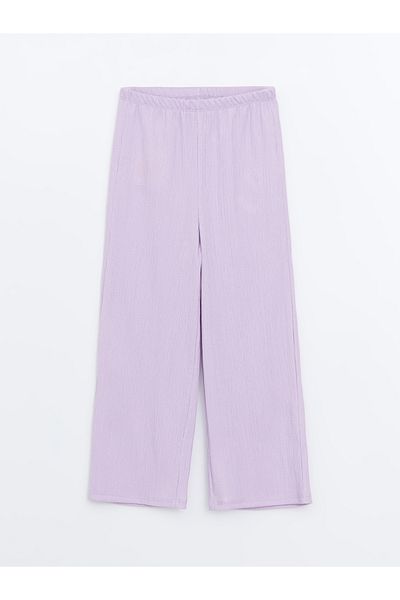 LC Waikiki Girls' Trousers with Elastic Waist