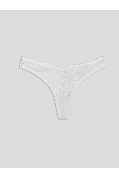 LC Waikiki Ausgefallene Tanga-Slips aus Spitze