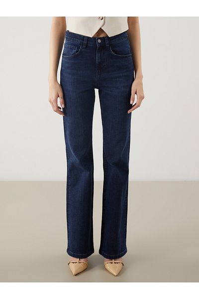 LC Waikiki Flare Γυναικείο Jean Παντελόνι