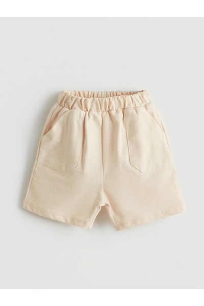 LC Waikiki Elastic Waist Basic Baby Boy Shorts 3-Piece