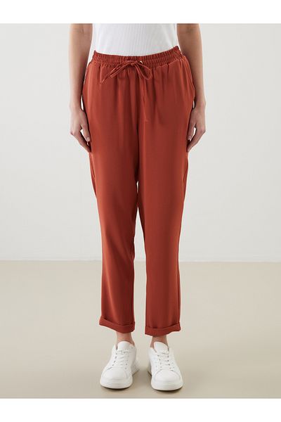 LC Waikiki Women's Trousers with Elastic Waist