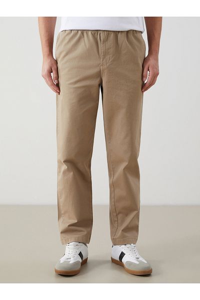 LC Waikiki Ανδρικό παντελόνι Chino Standard Fit Gabardine