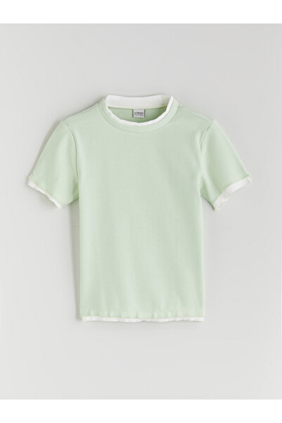 LC Waikiki T-Shirt für Mädchen mit Rundhalsausschnitt