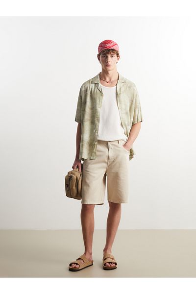 LC Waikiki Ανδρικό σορτς Gabardine Standard Fit