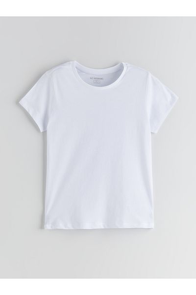LC Waikiki Jungen-Unterhemd mit Rundhalsausschnitt, 2er-Pack