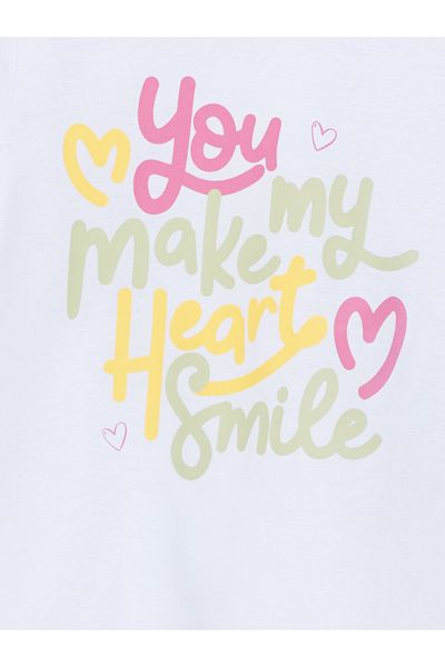 LC Waikiki Crew Neck Short Sleeve Girl's T-Shirt