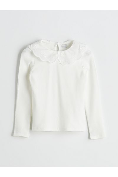 LC Waikiki Baby Collar Girl's T-Shirt