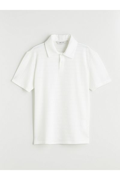 LC Waikiki Herren-T-Shirt mit Polokragen