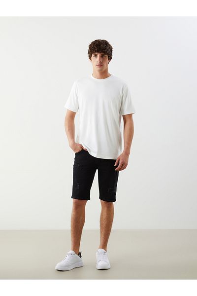 LC Waikiki Ανδρικό τζιν σορτς Super Skinny Fit